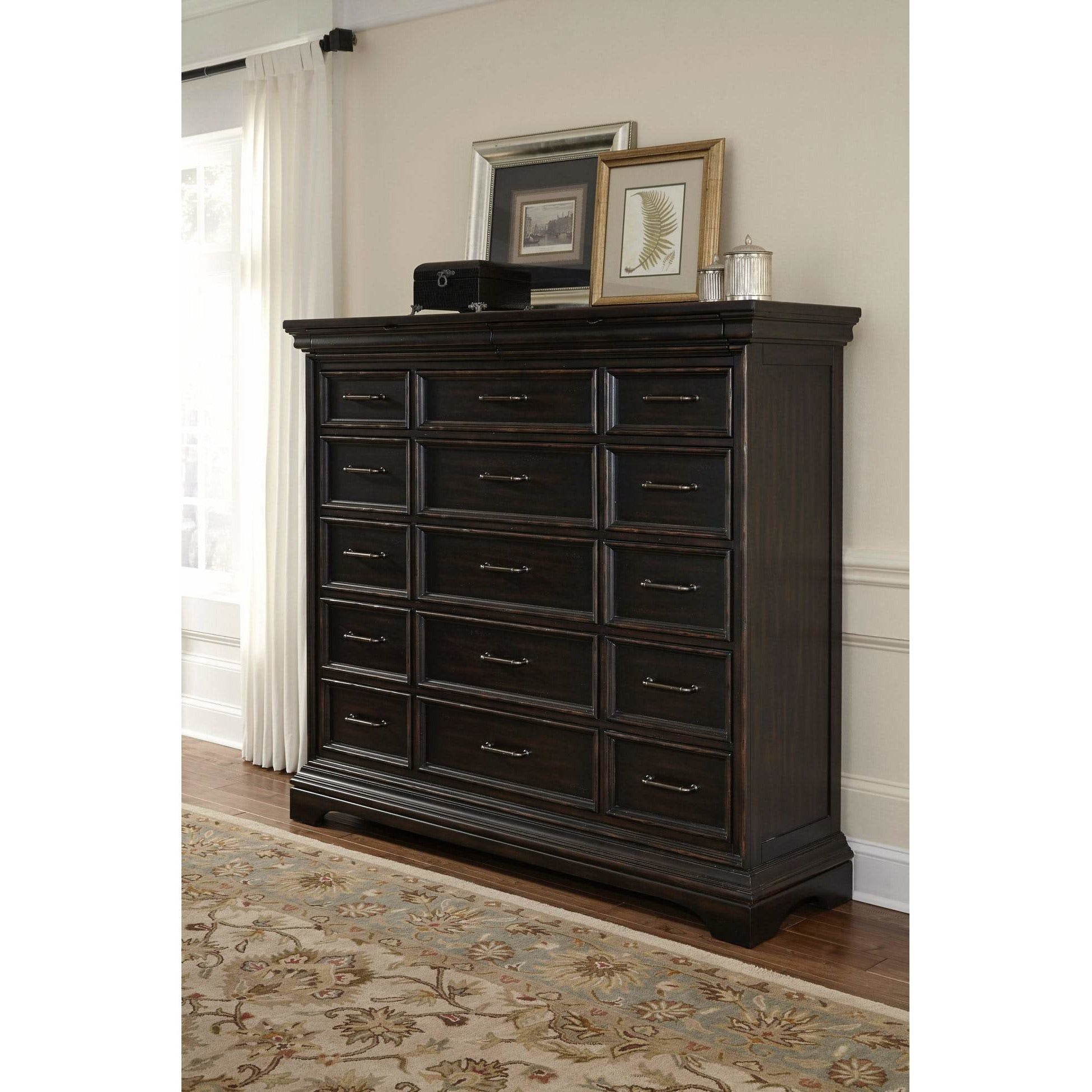 Caldwell 17 Drawer Master Chest - Heavy Duty Tool Storage Organizer for Garage, Workshop & Home DIY Projects