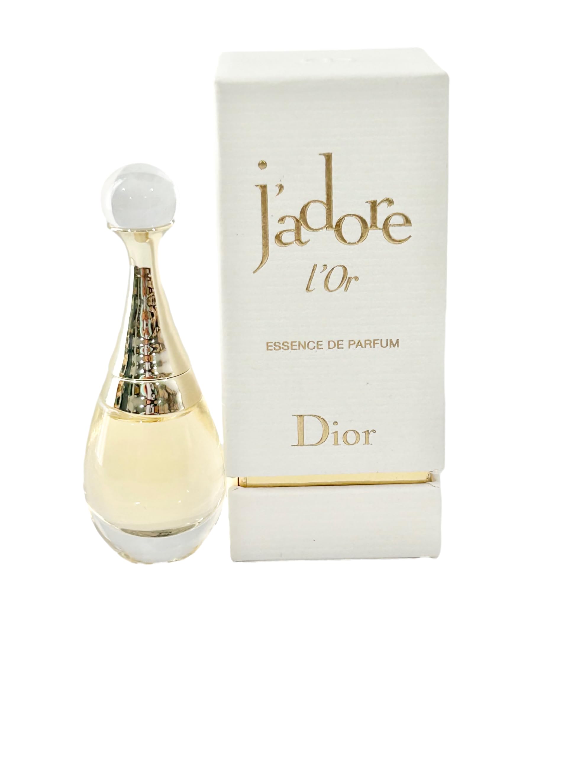 Dior J'Adore Essence De Parfum L'Or Mini Travel Perfume for Women - 3.5ml/0.12oz Luxury Fragrance Splash Dabber | Perfect for Travel, Gifts & Everyday Elegance