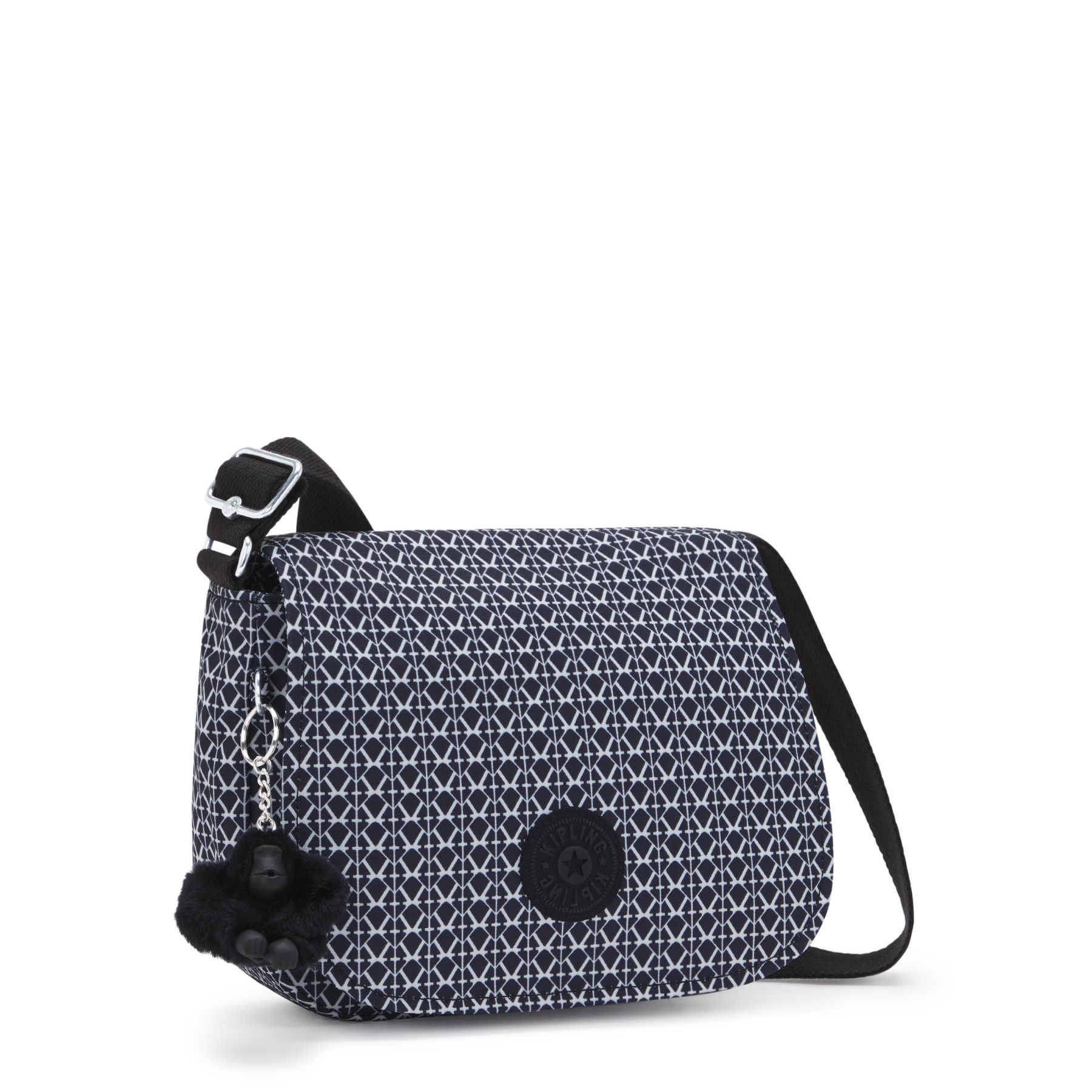 Kipling Loreen Medium Crossbody Bag - Signature Printed Handbag for Women | Stylish & Lightweight Purse for Everyday Use, Travel & Shopping