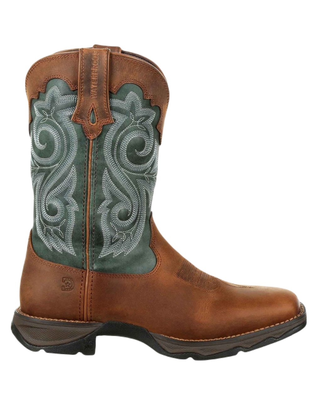 Durango Women's Lady Rebel Waterproof Western Boots - Cowgirl Riding Boots for Outdoor, Country & Work - Comfortable Waterproof Leather Boots for Hiking, Horseback Riding & Ranch Work