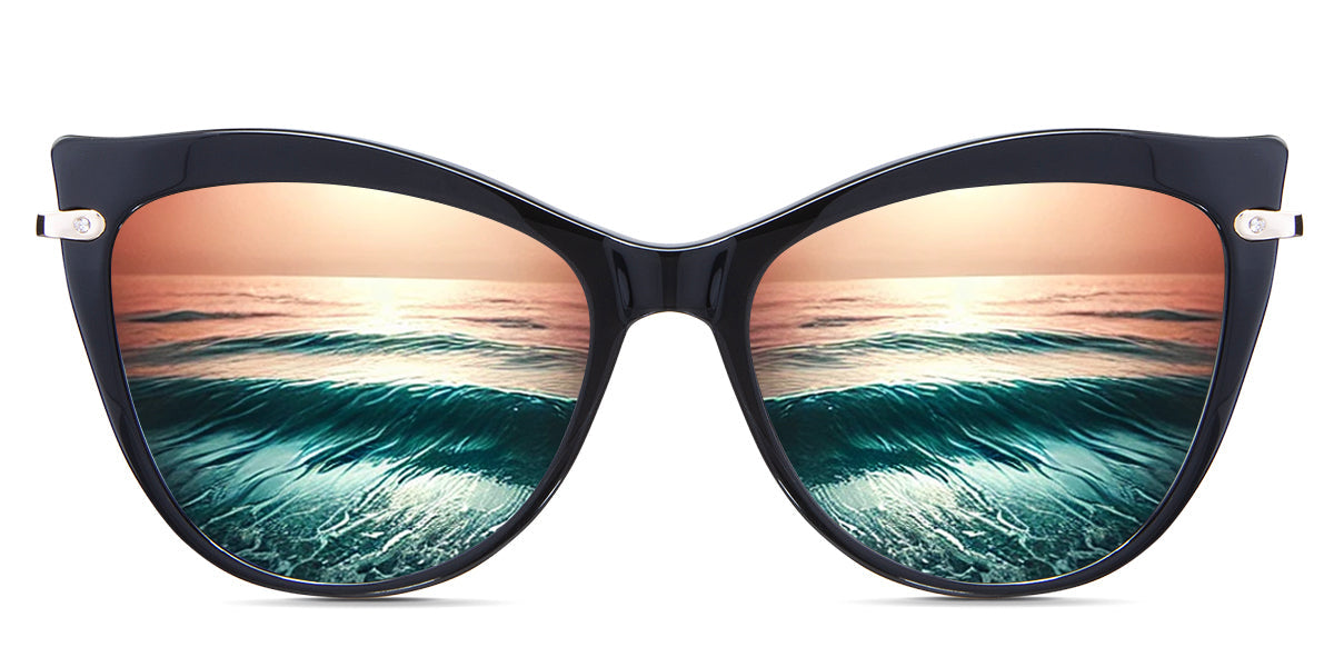 Susan Women's Prescription Sunglasses - UV Protection, Polarized Lenses for Driving, Outdoor & Fashion Use