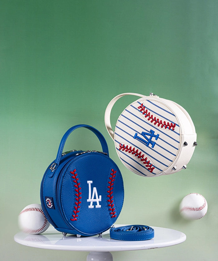 MLB Los Angeles Dodgers Mini Canteen Crossbody Bag - Stylish Baseball Fan Accessory for Games, Travel & Everyday Use