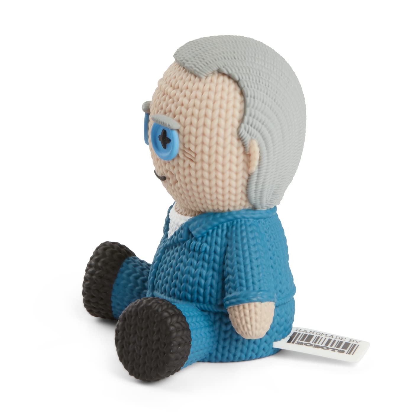 Limited Edition Hannibal Lecter Blue Jumpsuit Collectible Figure #061 - Handmade by Robots - The Silence of the Lambs Movie Merchandise - Perfect for Horror Fans & Pop Culture Collectors