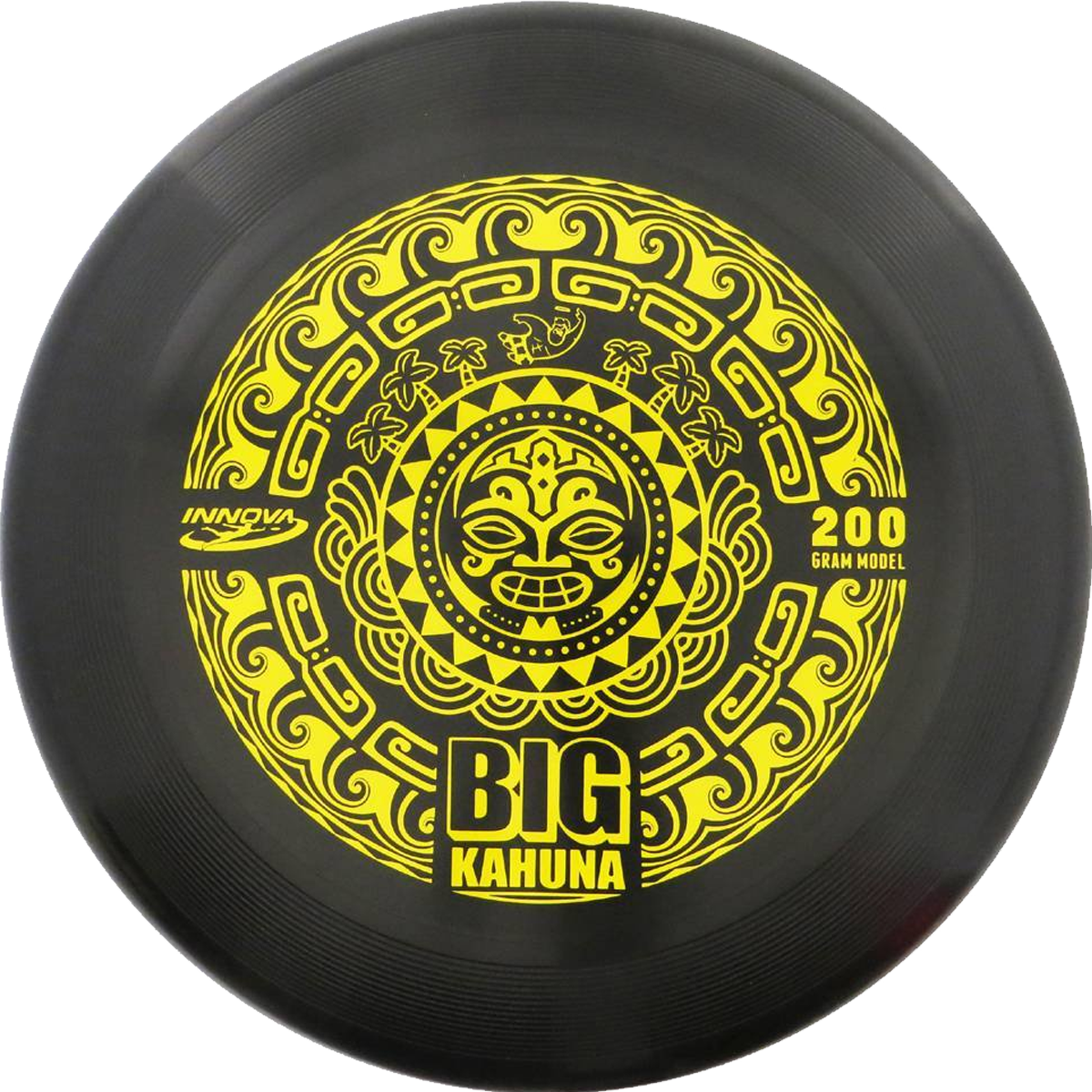 Big Kahuna Ultimate Disc Tiki - Premium Flying Disc for Beach Games, Backyard Fun & Outdoor Activities - Colorful Hawaiian Themed Frisbee for Adults & Kids