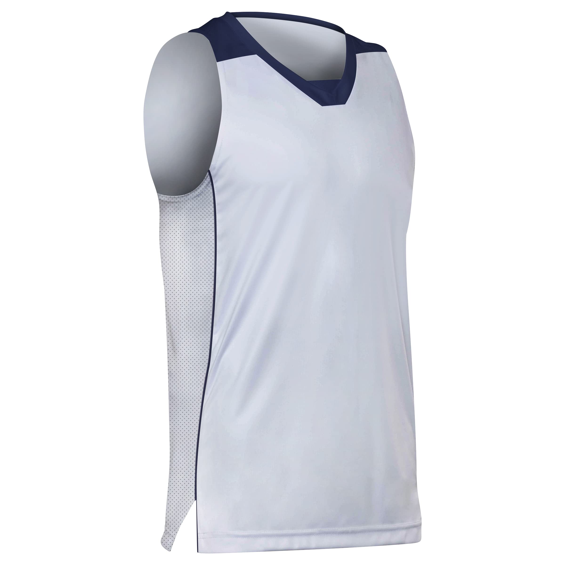 CHAMPRO Men's Prime Basketball Jersey - Breathable Mesh, Moisture-Wicking, Lightweight for Performance - Perfect for Games, Practice, and Team Sports