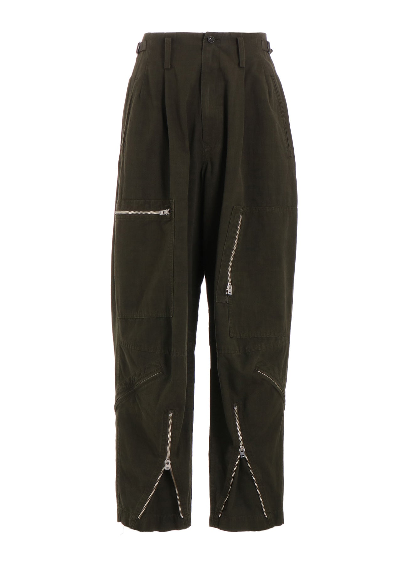 Men's Cotton Slab Garment Dyed Flight Pants - Comfortable Cargo Pants for Travel, Work & Casual Wear