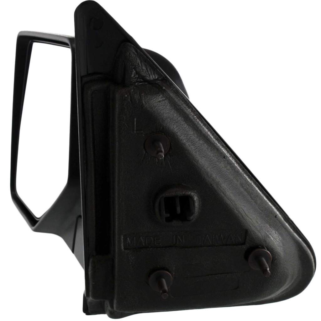 2006-2011 Ford Ranger Driver Side Manual Folding Door Mirror - Black Textured (FO1320283, 8L5Z17683BA) | Replacement for Damaged Mirrors | Perfect for Off-Roading & Daily Commuting