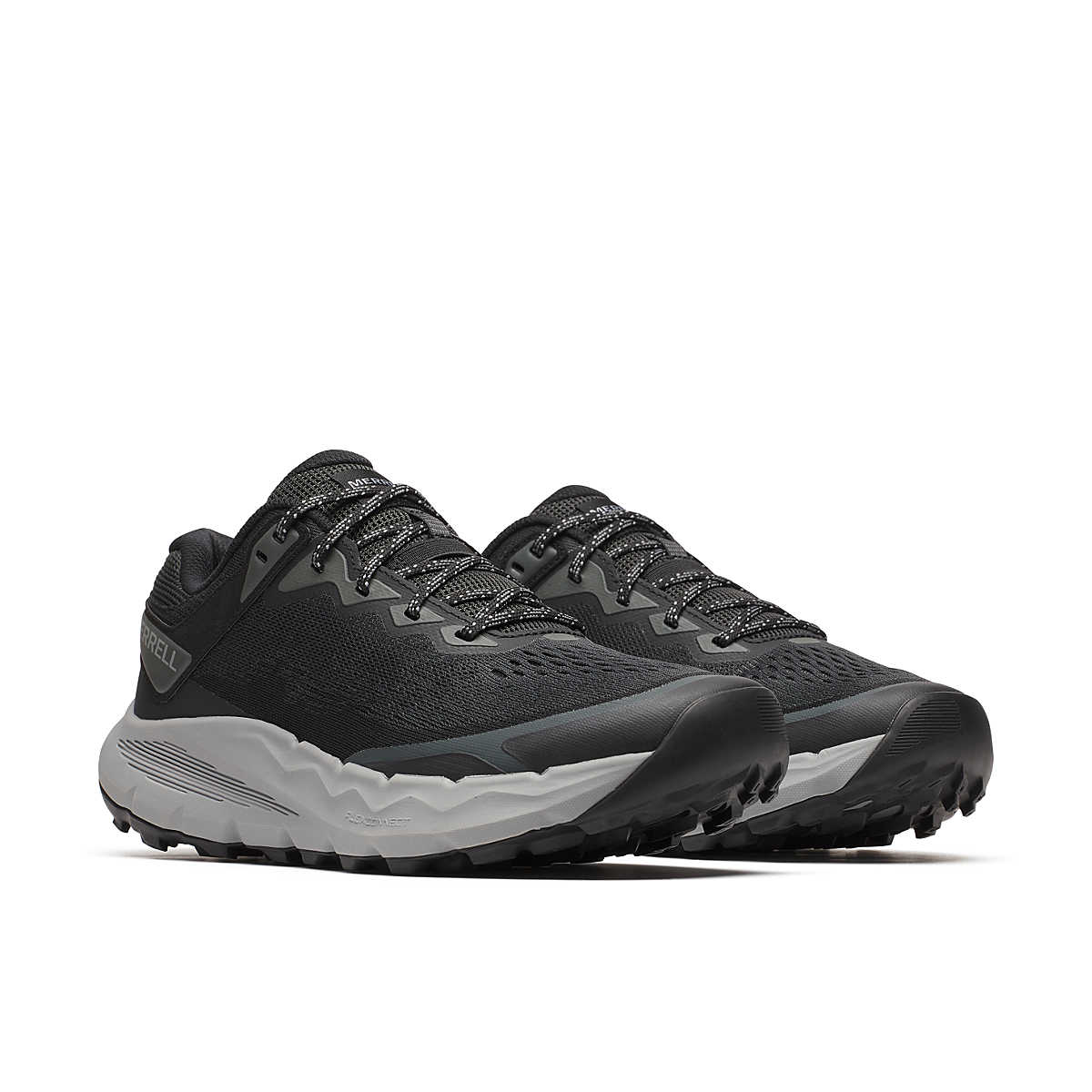 Merrell Nova 4 Black Men's Hiking Shoes - Lightweight Waterproof Trail Running Shoes for Outdoor Adventures & Daily Wear