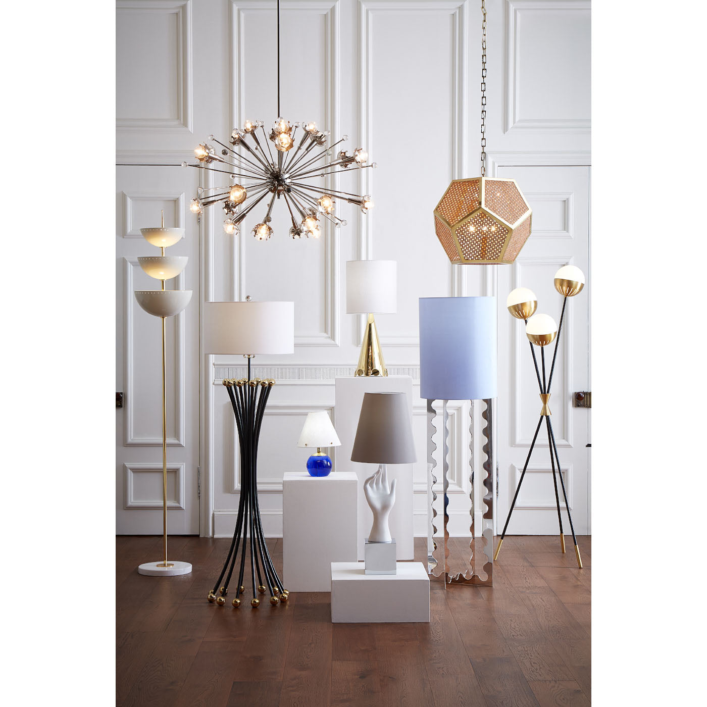 Belvedere Vanity Lamp - LED Makeup Mirror Light with Adjustable Brightness, Dimmable Hollywood Style Bulbs for Dressing Table, Bathroom & Bedroom Vanity - Perfect for Makeup Application, Skincare Routine & Selfie Lighting