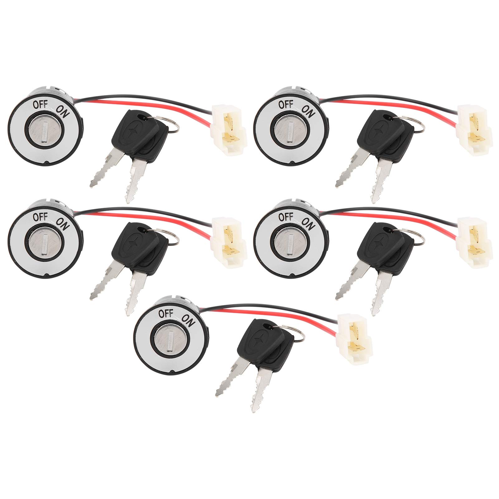URRNDD Electric Door Lock - Durable Power Lock with 2 Cables for E-Scooter Modification | Secure Your Electric Scooter, Bike, or Mobility Scooter | Perfect for Urban Commuting & Outdoor Adventures