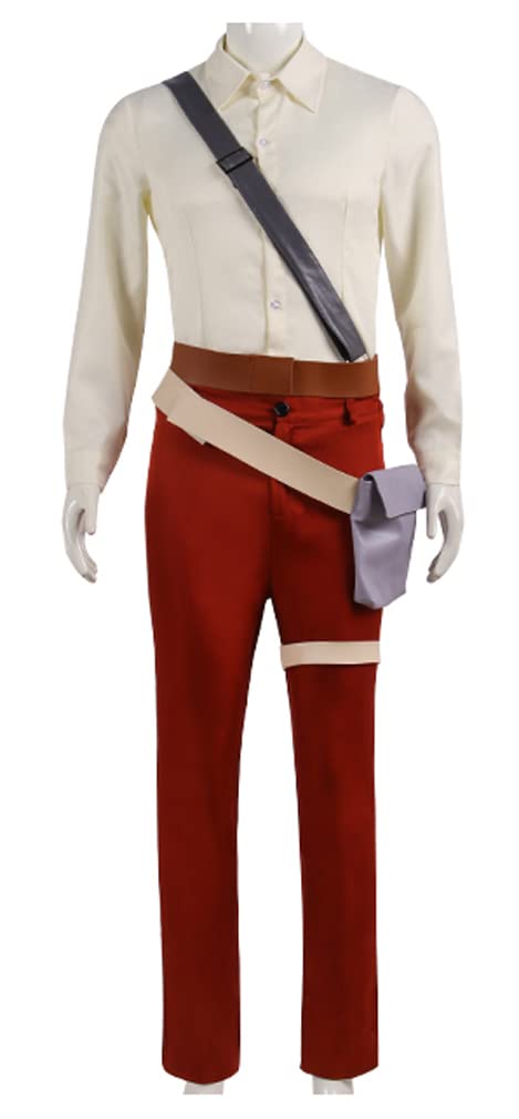 Karl Heisenberg Resident Evil Cosplay Costume for Men - Halloween Carnival, Cosplay Party, Anime Convention Outfit