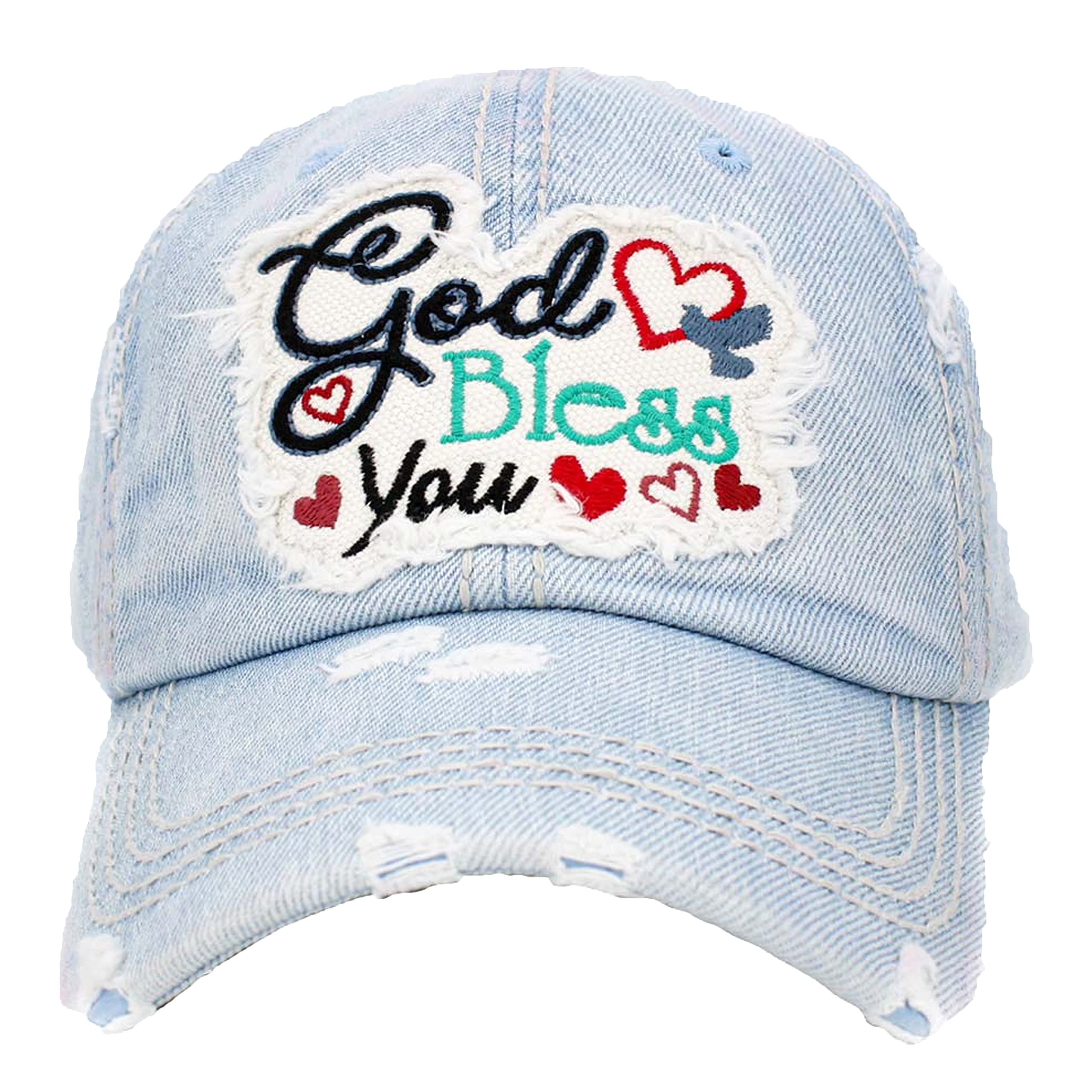 Faith Based Vintage Baseball Caps - Religious Adjustable Hats for Men & Women - Christian Prayer & Worship Headwear for Church, Bible Study & Everyday Wear