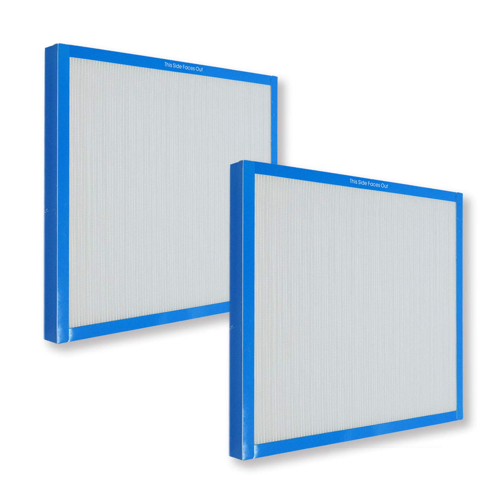 PUREBURG AF-20FL True HEPA Air Filter Replacement for HoMedics AF-20FL, AF-20, AP-25, AR-20 Air Purifiers | H13 3-Stage Filtration for Dust, Odor & VOC Removal | 2-Pack | Ideal for Home, Office & Allergy Relief
