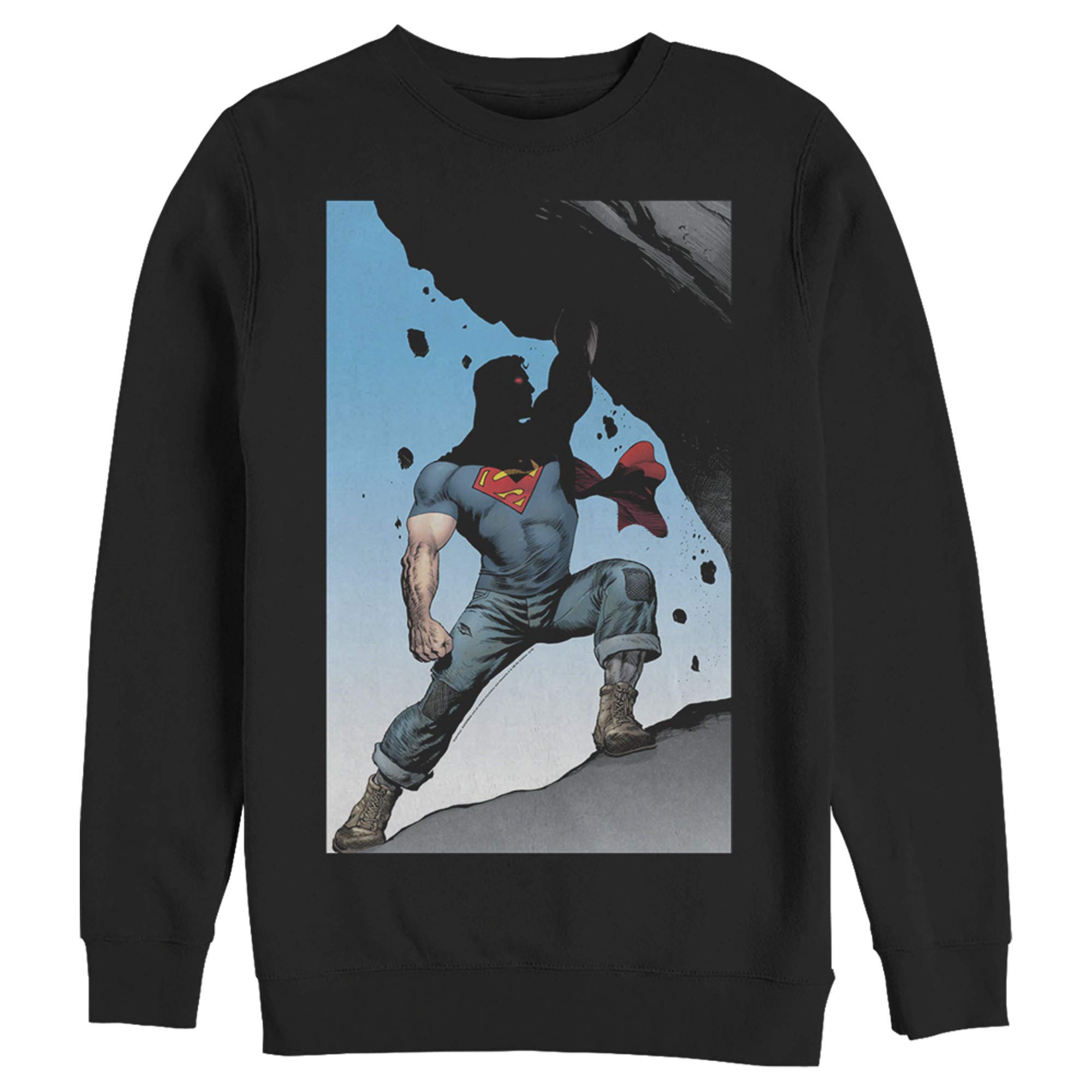 Men's Superman Strongest Hero Sweatshirt - Casual Superhero Style