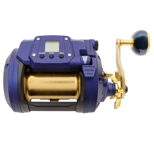 Daiwa Seapower 1200 Power Assist Electric Fishing Reel - 5 Ball Bearings, 2.1:1 Gear Ratio - Perfect for Deep Sea Fishing & Offshore Angling