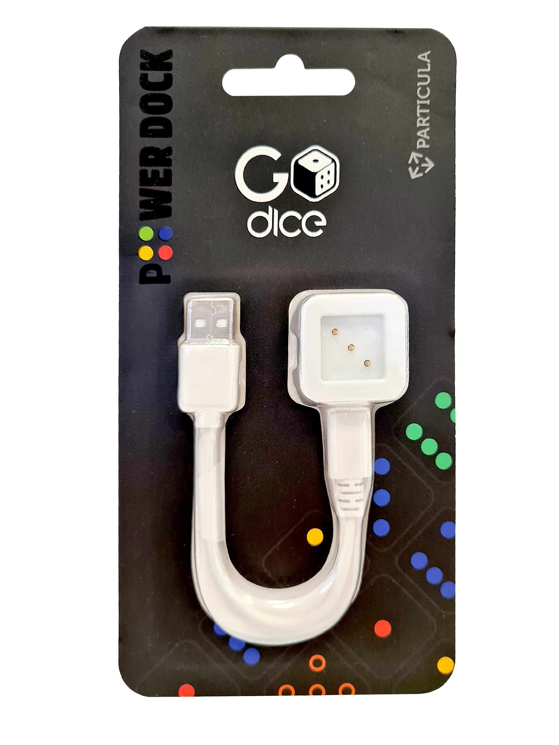 GoDice USB Charger Cable - Fast Charging USB Cable for GoDice Smart Connected Dice - Perfect for Board Games, RPGs and Tabletop Gaming Accessories