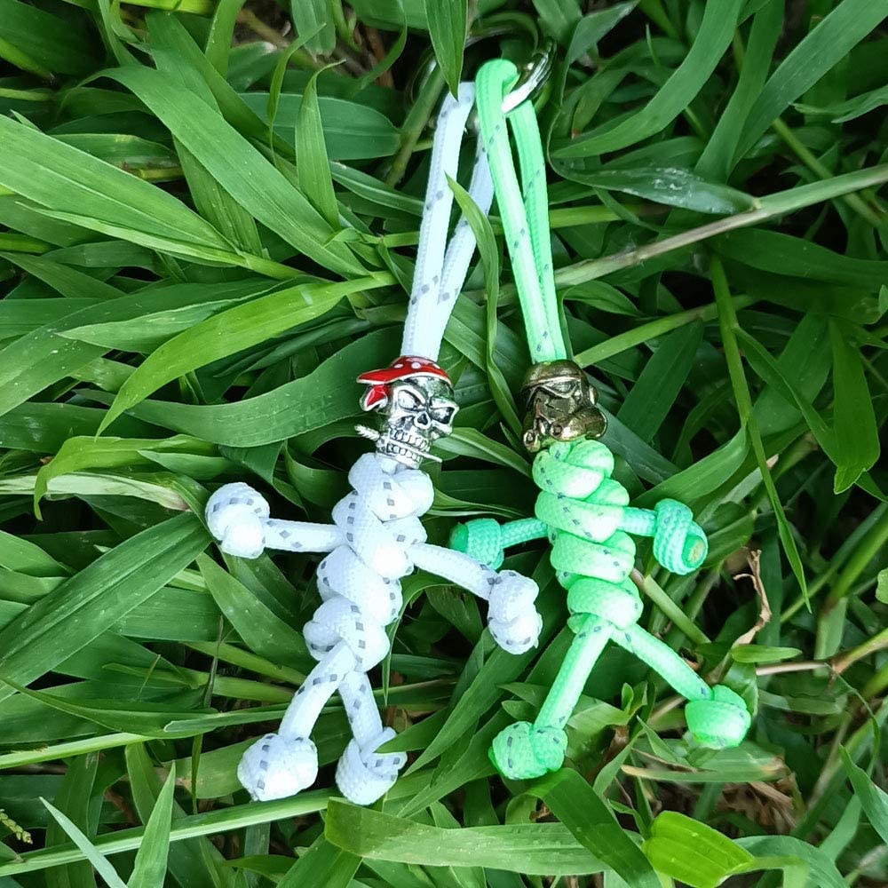 Handcrafted EDC Lanyard for Keychains, ID Badges & Zipper Pulls - Durable Paracord Lanyards for Everyday Carry Gear (Office, Hiking, Travel Accessories)