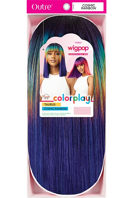 Outre Full Wig by Wigpop - Heat Resistant Synthetic Fiber Wig in High Tex Taurus (613 Blonde) for Cosplay, Costume Parties & Everyday Glamour