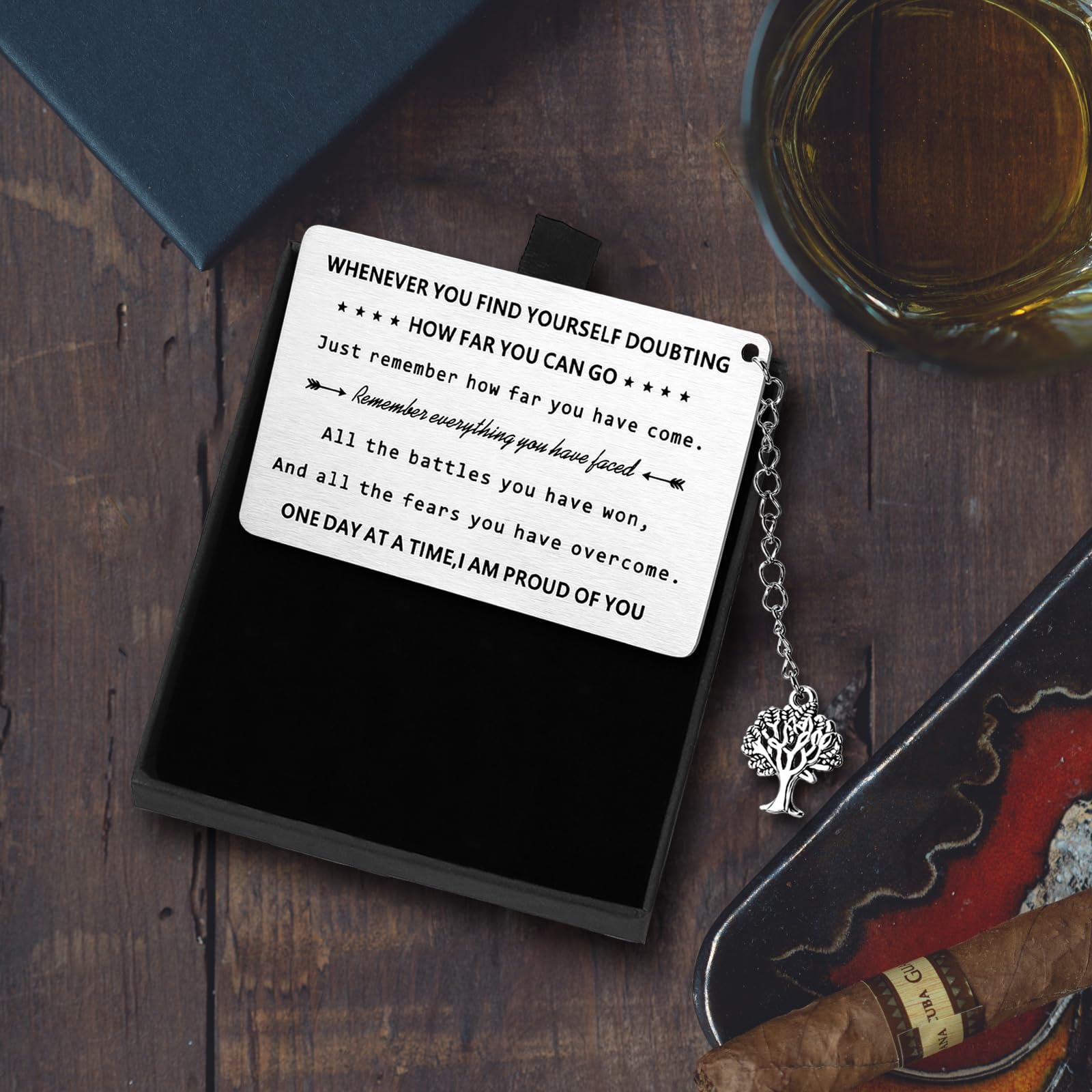 Proud of You Sobriety Wallet Cards - Inspirational AA Gifts for Women & Men - Sobriety Anniversary & Recovery Presents - Perfect for 12 Step Meetings, Milestone Celebrations & Daily Encouragement