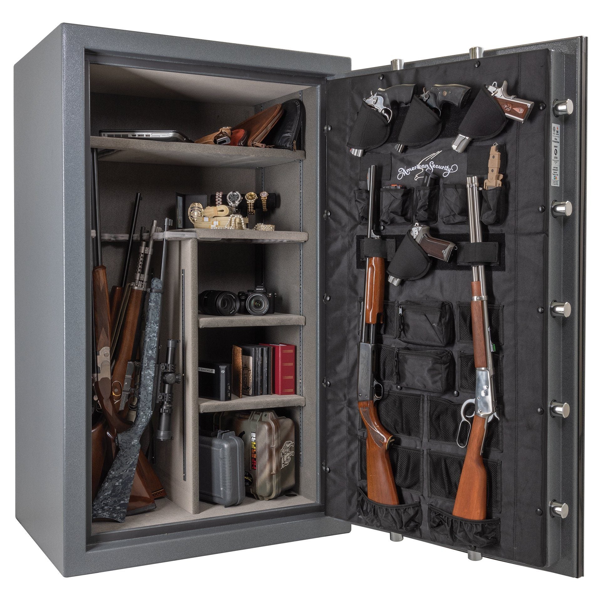 AMSEC NF6036E1 Electronic Gun Safe with ESL10 Digital Lock - Secure Firearm Storage for Home, Office & Hunting Use