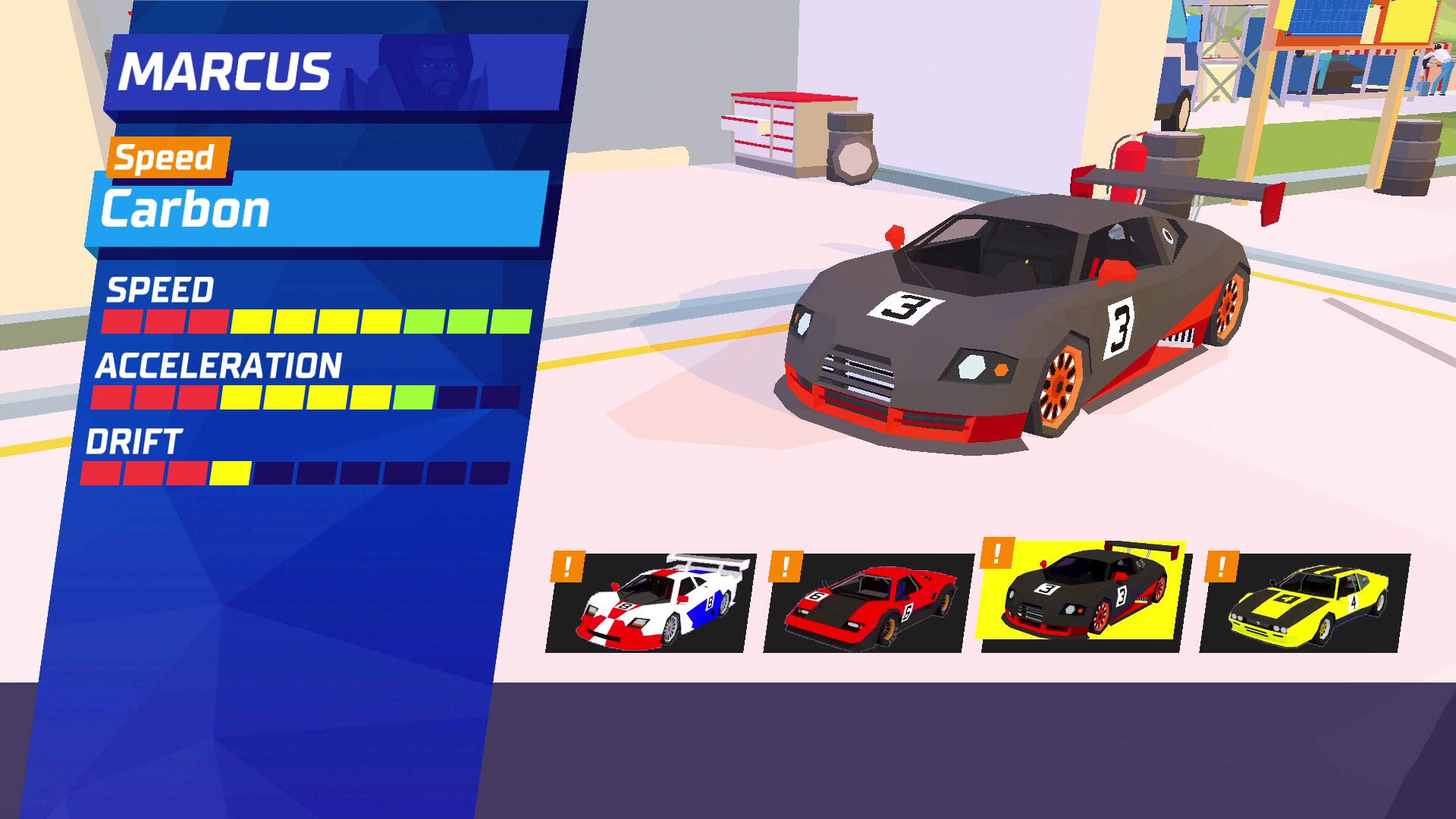Hotshot Racing Game for PS4 - High-Speed Arcade Racing with Retro Graphics | Perfect for Multiplayer Gaming & Racing Enthusiasts
