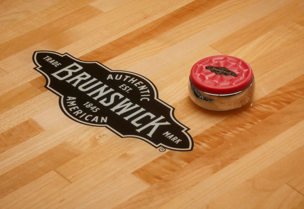 Premium Brunswick Botanic 12-Foot Shuffleboard Table for Game Rooms & Bars – Professional Indoor Shuffleboard for Home Entertainment & Pub Games