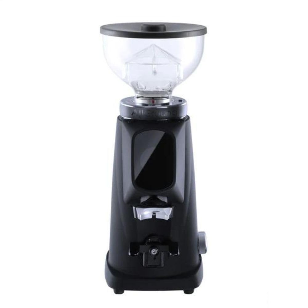 Premium Fiorenzato AllGround Home Coffee Grinder - Italian-Made Black Matte Electric Burr Grinder for Espresso, Drip & French Press - Perfect for Kitchen, Office & Coffee Enthusiasts