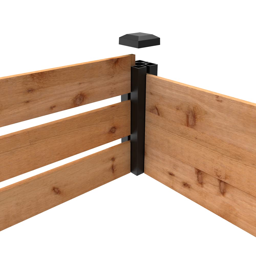 2 ft. x 8 ft. Natural Cedar Raised Garden Bed Kit - Outdoor Gardening Essentials for Vegetables, Herbs & Flowers - Perfect for Backyards, Patios & Small Spaces