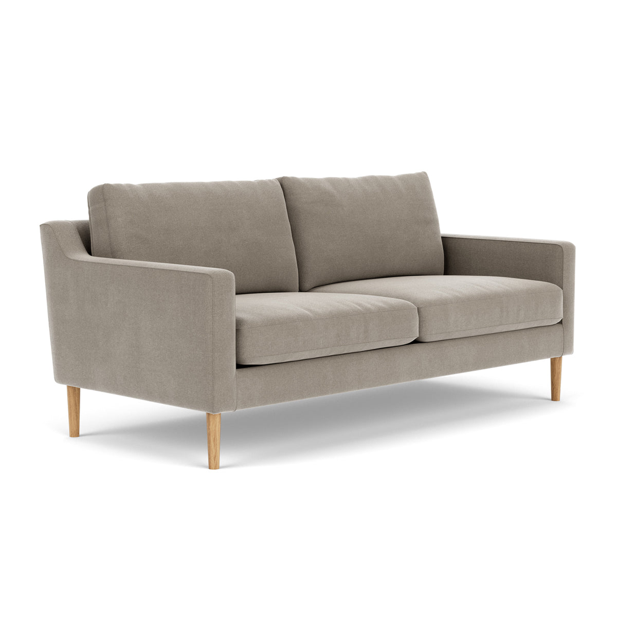 Astha Fabric 2-Seater Sofa - Comfortable Modern Loveseat for Living Room, Apartment & Small Spaces | Durable Upholstered Couch for Relaxing & Entertaining