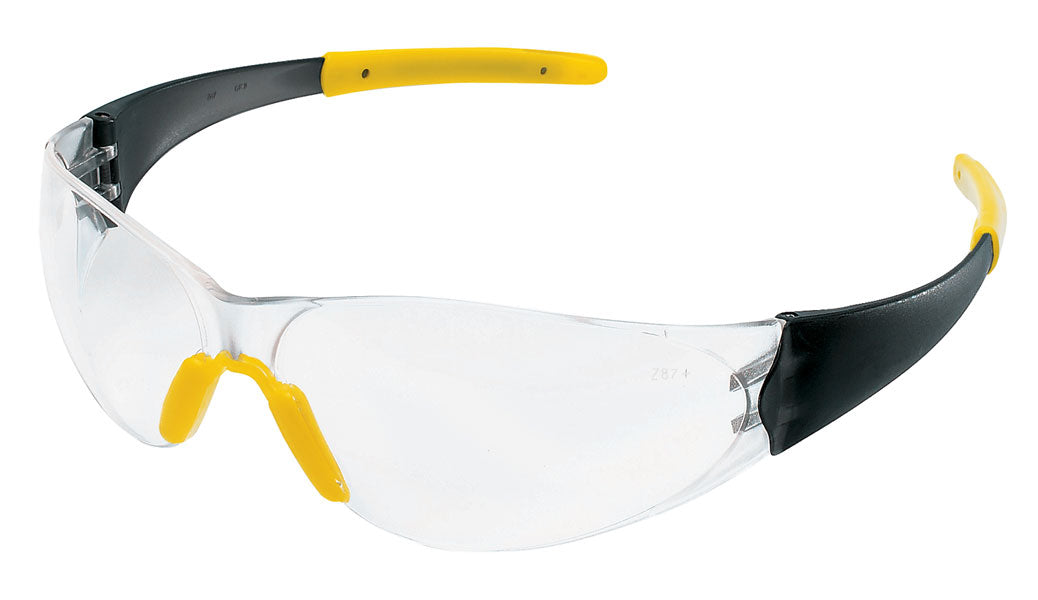 CK2 Safety Glasses - Clear Lens Protective Eyewear for Work, DIY, Construction & Outdoor Activities | ANSI Z87.1 Certified Impact Resistant Glasses