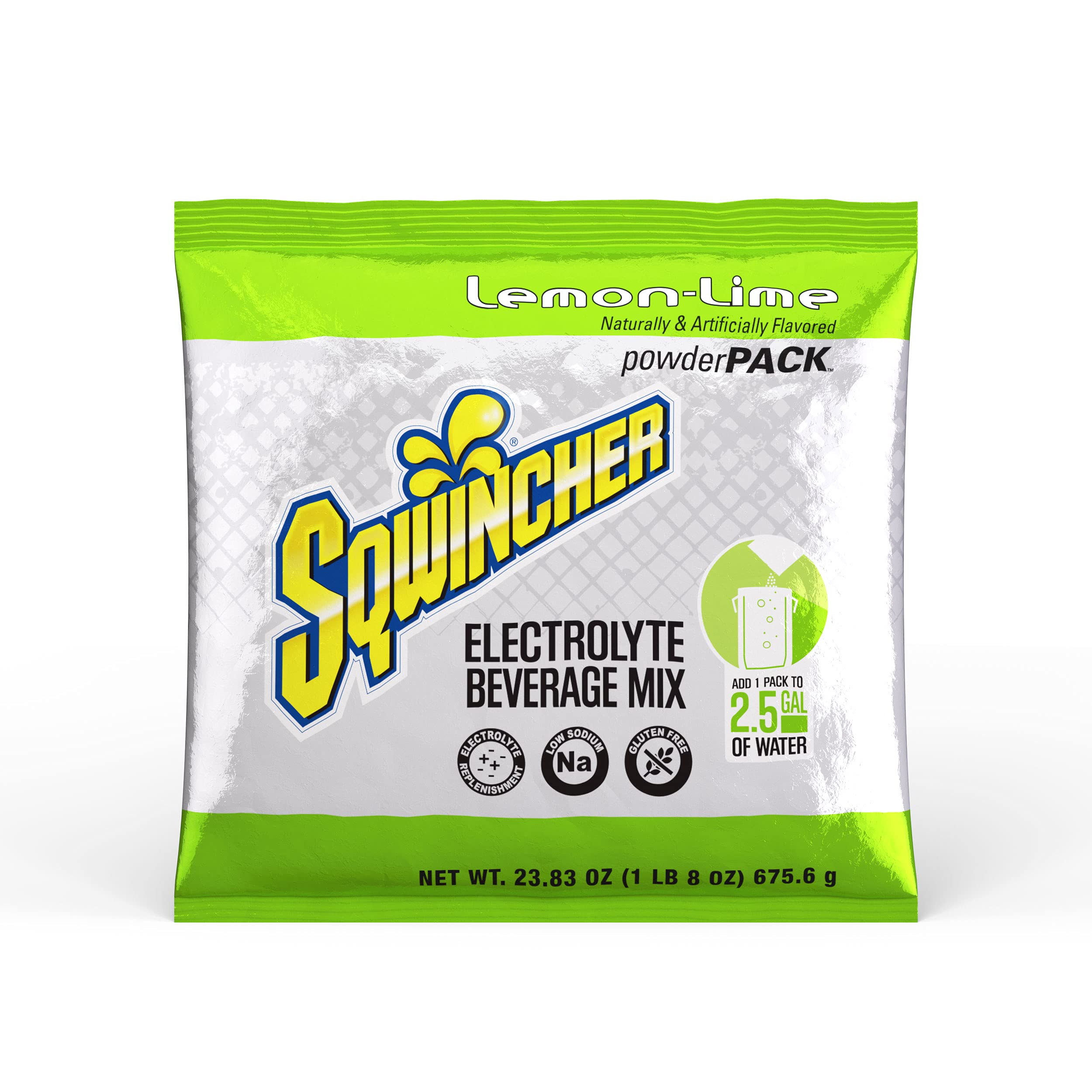 Sqwincher Electrolyte Powder Pack - Assorted Flavors Hydration Drink Mix, 23.83 oz (Pack of 32) | Ideal for Athletes, Outdoor Activities & Post-Workout Recovery