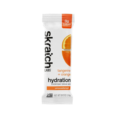 Skratch ZERO SUGAR Hydration Drink Mix Packets - Electrolyte Powder for Runners, Cyclists & Athletes - Perfect for Workouts, Hiking & Outdoor Activities