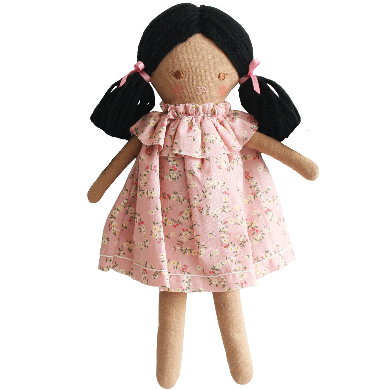 Alimrose Mini Matilda Sleeping and Awake Doll with Posy Heart - Perfect for Kids' Bedtime, Nursery Decor, and Collectible Gift Giving