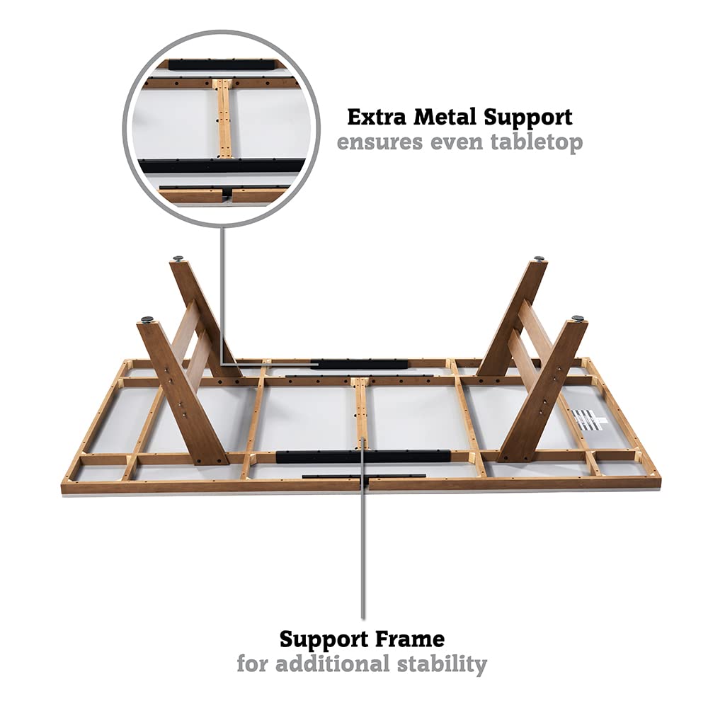 Premium Indoor & Outdoor Ping Pong Table - Professional Grade Table Tennis Set with Easy Clamp Net System - Durable Game Room Furniture for Home, Office & Backyard Entertainment