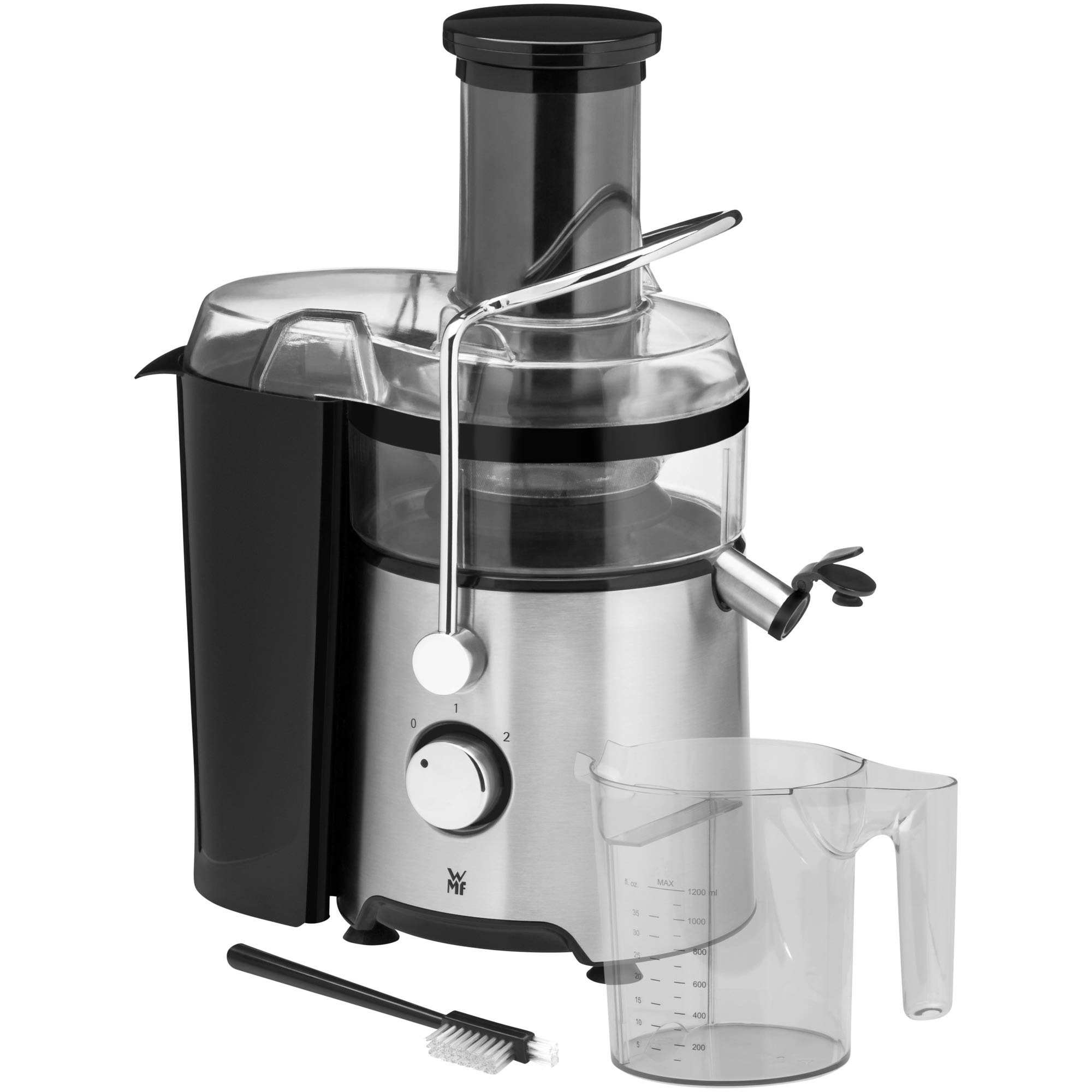 WMF Kult X Juicer - Premium Stainless Steel Citrus Juicer for Fresh Lemon, Orange & Lime Juice - Perfect for Cocktails, Cooking & Healthy Drinks at Home