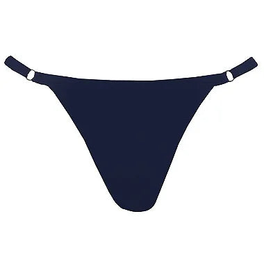 Royal Blue Brazilian Thong Bikini Bottom - High Waisted Cheeky Swimwear for Women, Beach & Pool Party Essential