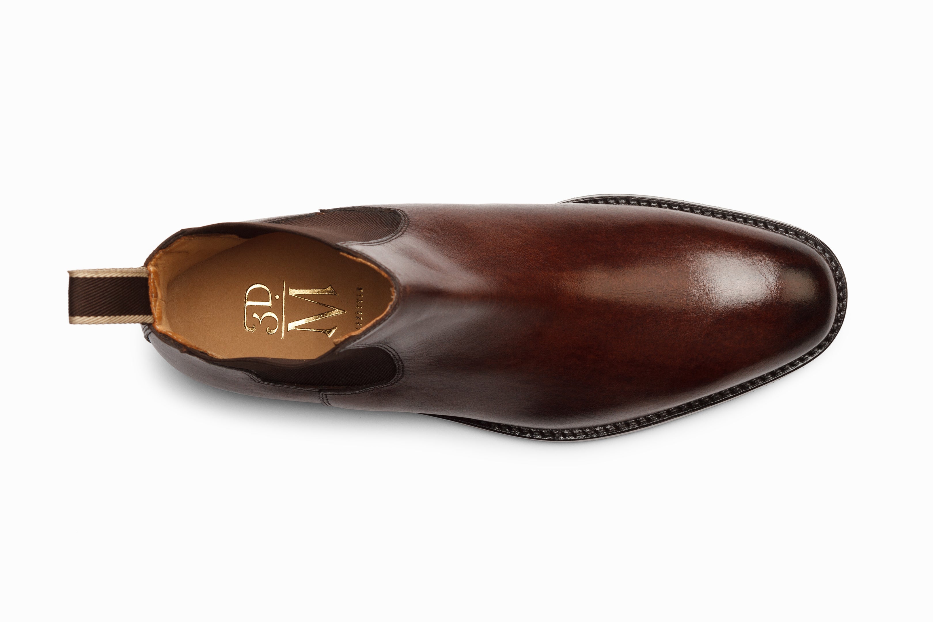 Men's Chelsea Boots Dark Brown Leather Ankle Boots - Comfortable & Stylish for Casual, Work & Outdoor Wear