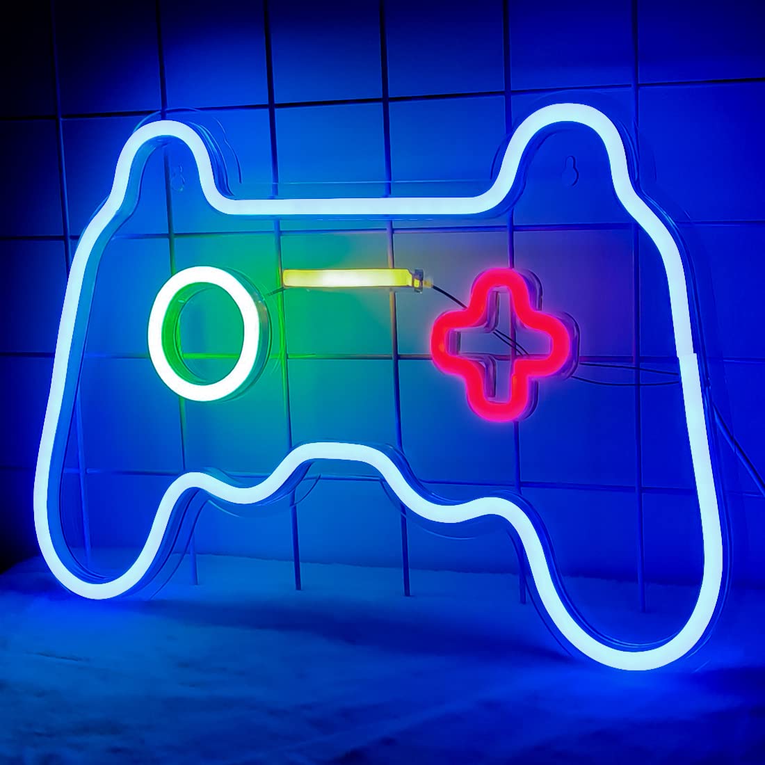 Gaming Neon Sign LED Wall Light - Cool Glow for Gaming Room, Bedroom & Night Light Decor - Perfect for Esports, Streaming Setup & Gamer Gifts