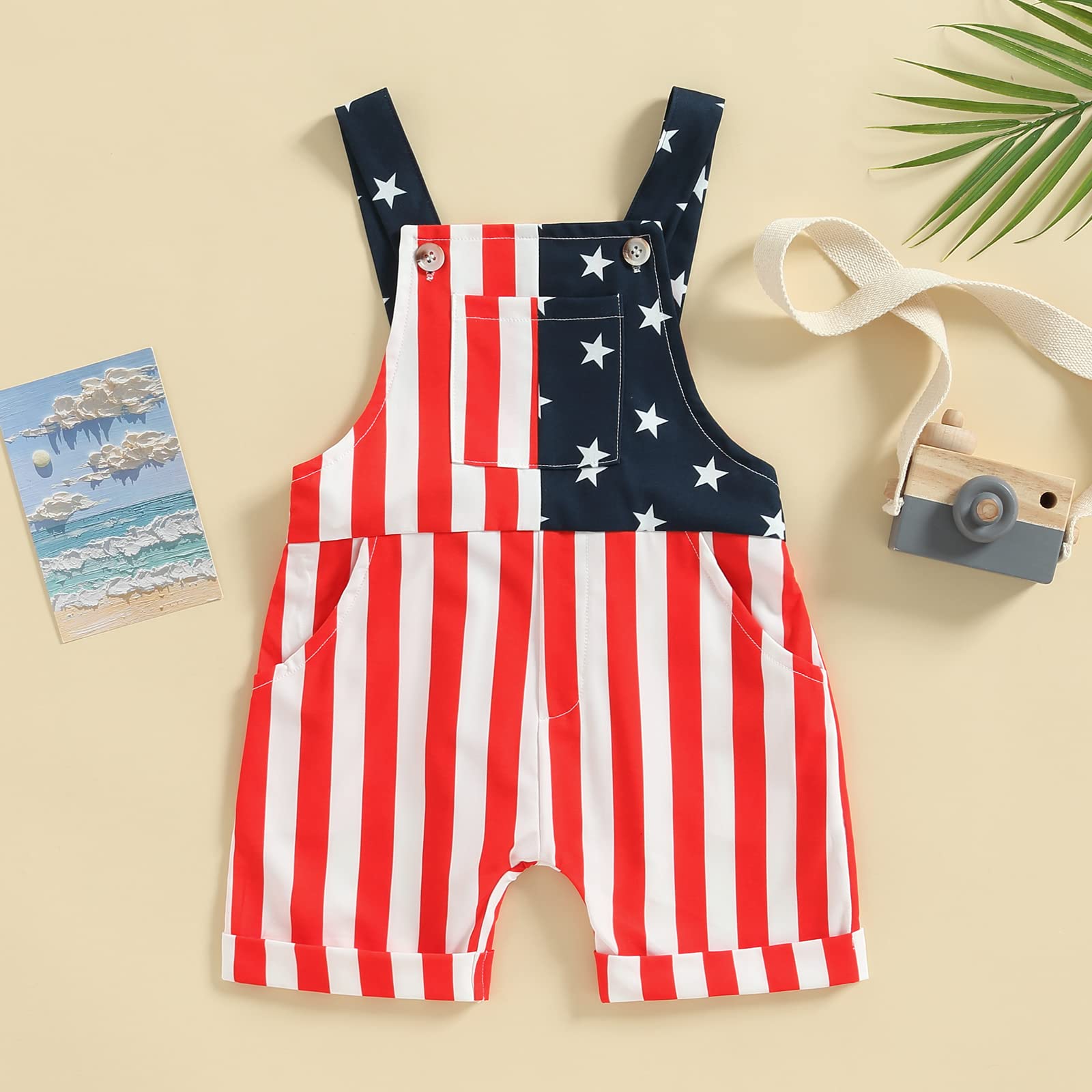 Toddler Baby Girl Sunflower Overalls Shorts - Daisy Sleeveless Jumpsuit Floral Bodysuit - Summer Outfit for Playdates & Outdoor Activities