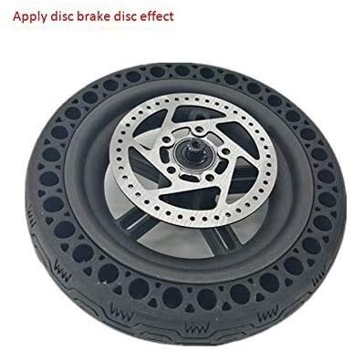 **M365 Electric Scooter Rear Tire with Hub Disc Brake Set - Replacement Back Tyre for Xiaomi M365 - Perfect for Commuting & Urban Travel**