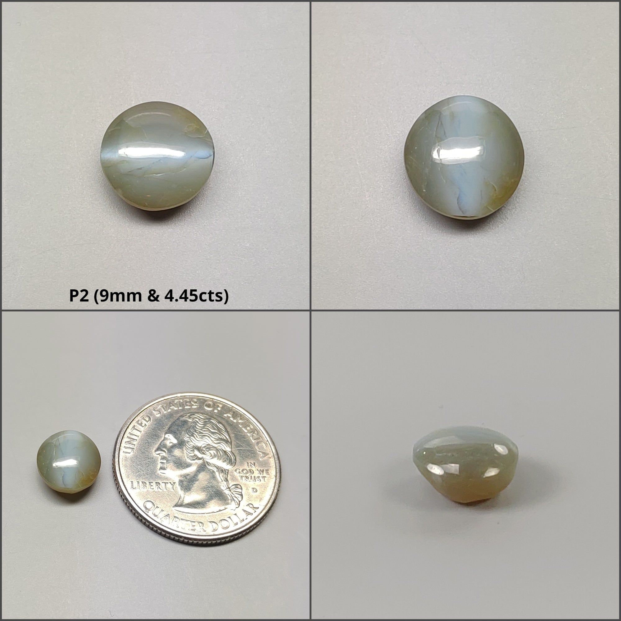 Natural Untreated Chrysoberyl Cat's Eye Gemstone Cabochon - Oval & Round Shapes for Jewelry Making, Healing Crystals & Collectors | High Quality Unheated Cat's Eye Stones for Rings, Pendants & Spiritual Use