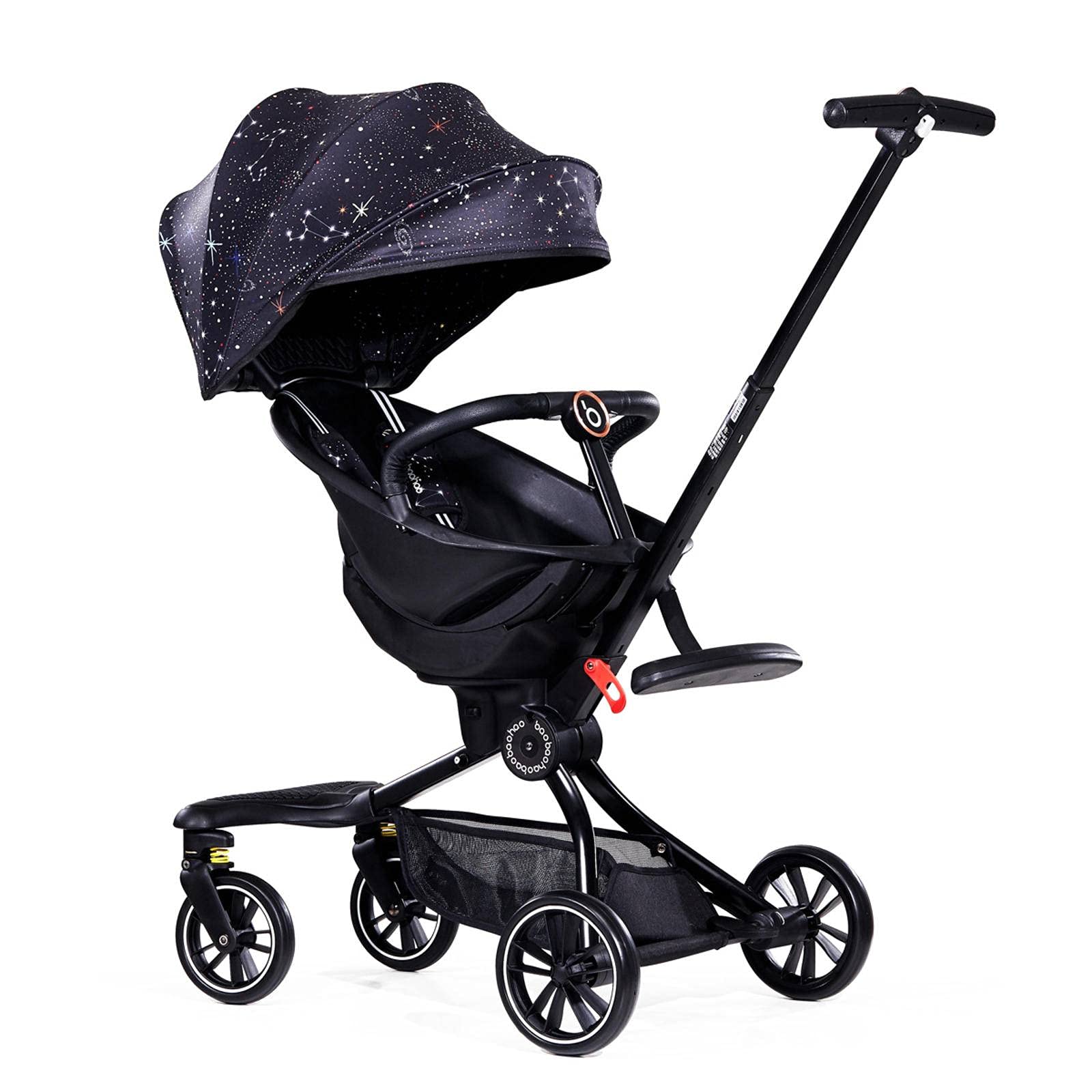 KBREE Baby Walker & Stroller - Lightweight Foldable Sit & Lie Down High Landscape Stroller for Infants | Perfect for Travel, Shopping & Outdoor Adventures