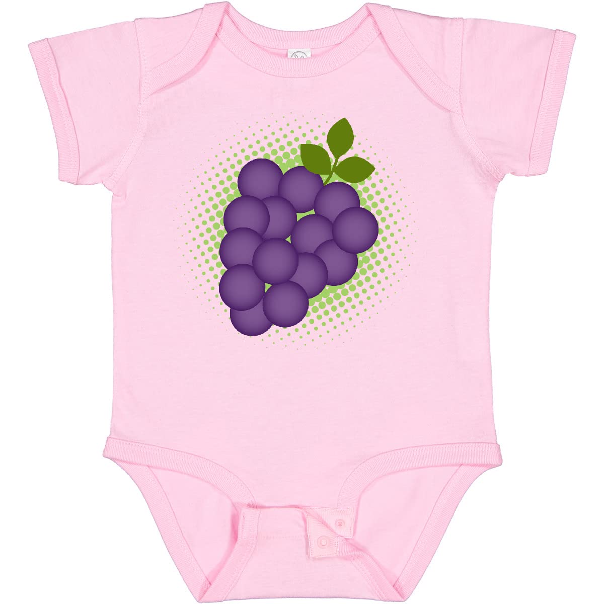 Inktastic Grapes Vineyard Fruit Grape Grower Baby Bodysuit - Soft Cotton Onesie for Infants & Toddlers - Perfect for Vineyard Visits, Family Photos & Casual Outings
