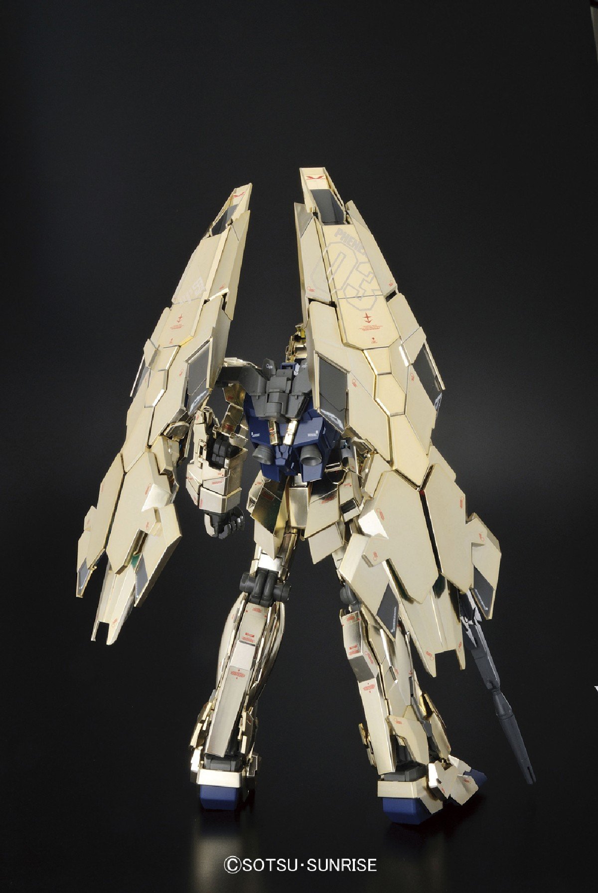 Bandai Hobby MG 1/100 Unicorn Gundam 03 Phenex Model Kit - Premium Plastic Model for Collectors & Gundam Fans - Perfect for Display & Action Figure Customization