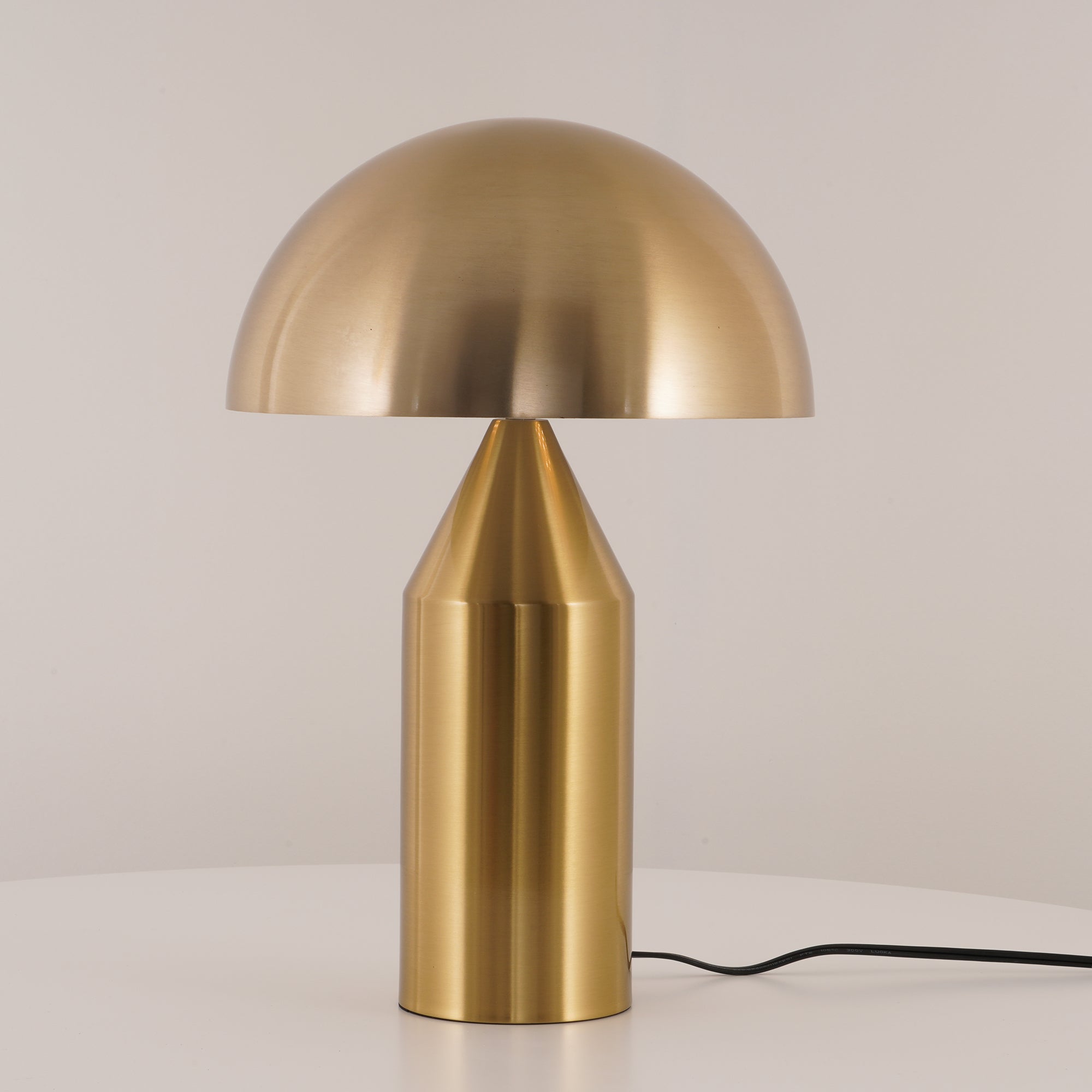 Atollo Modern Metal Table Lamp - Minimalist Design for Living Room, Bedroom & Office - Dimmable LED Desk Light for Home Decor & Workspace Lighting