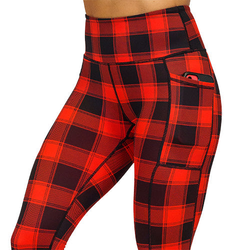 Tis The Season Holiday Leggings - Festive Christmas Pants for Women, Cozy Winter Yoga Pants with Cute Holiday Prints | Perfect for Christmas Parties, Gift Giving & Winter Workouts