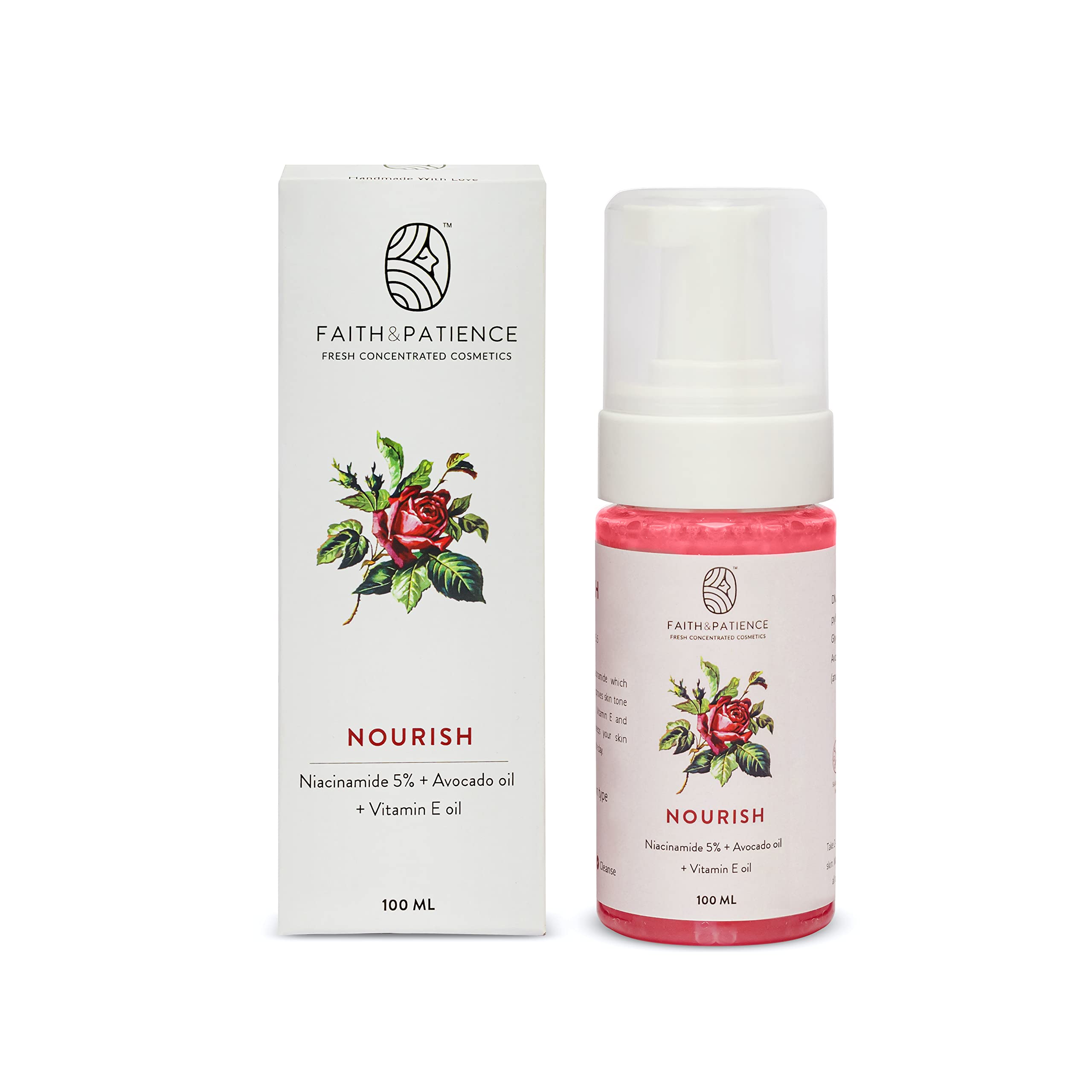 Nourish Foaming Face Wash - Gentle Cleanser for All Skin Types | Hydrating & Refreshing Daily Facial Cleanser | Perfect for Morning & Night Skincare Routine