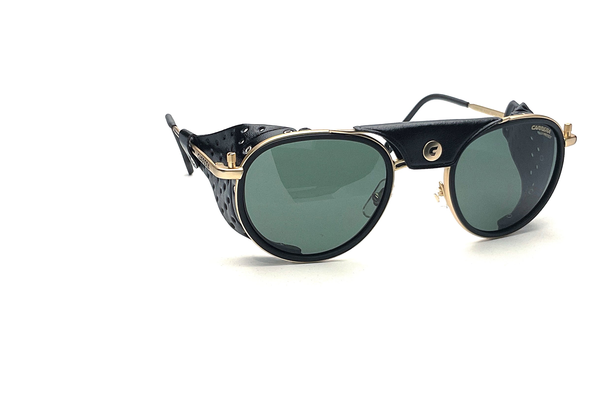 Carrera C Sport 05 Matte Gold Sunglasses - Polarized UV Protection Sports Sunglasses for Men & Women - Perfect for Running, Cycling, and Outdoor Activities