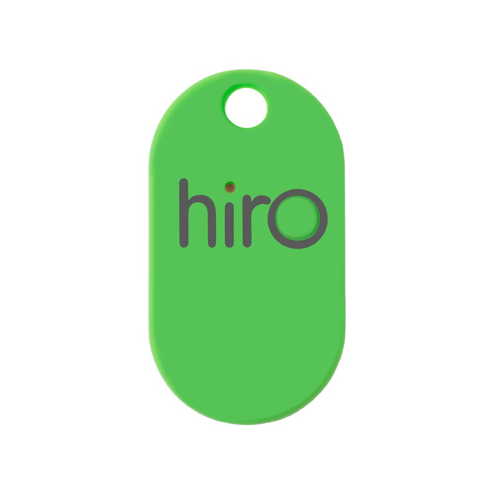 Hiro v2.0 Bluetooth Key Finder - Smart Tracker for Keys, Wallet & Phone | iOS & Android Compatible with GPS Location Tracking | Durable Rubber Matte Finish | Perfect for Travel, Home & Office Organization