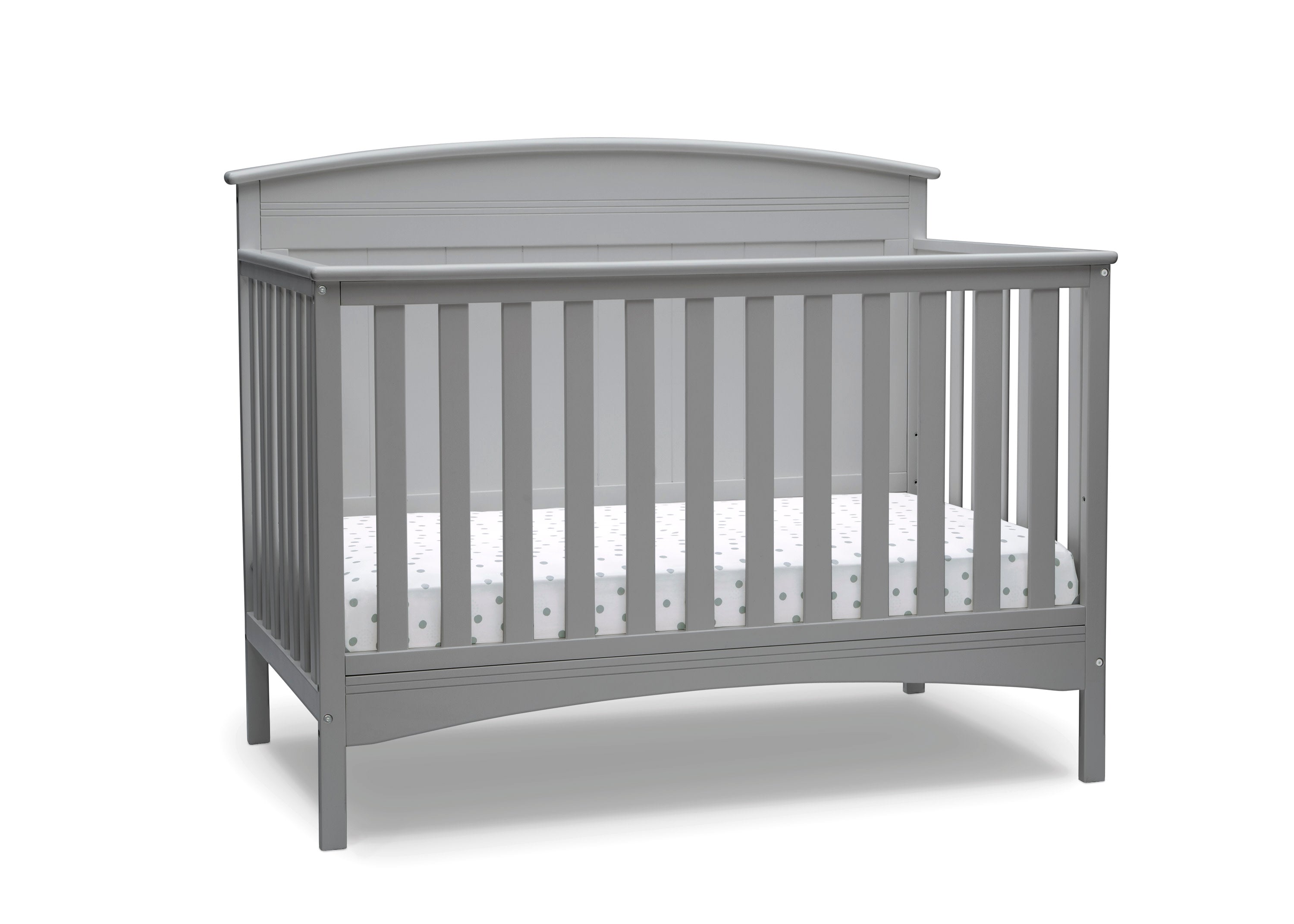 Archer Deluxe 6-in-1 Convertible Baby Crib - Toddler Bed, Daybed & Full-Size Bed - Safe Nursery Furniture for Newborns & Kids - Perfect for Bedrooms, Daycare & Guest Rooms